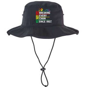 Breaking Every Chain Since 1865 Juneteenth Black History Legacy Cool Fit Booney Bucket Hat