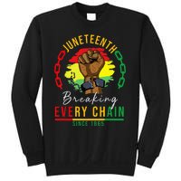 Breaking Every Chain Since 1865 Juneteenth Freedom Sweatshirt