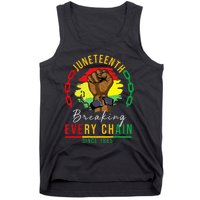 Breaking Every Chain Since 1865 Juneteenth Freedom Tank Top