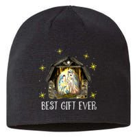 Best Ever Christmas Cool Jesus Nativity Scene Christian Sustainable Beanie