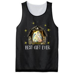 Best Ever Christmas Cool Jesus Nativity Scene Christian Mesh Reversible Basketball Jersey Tank