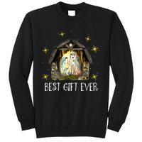 Best Ever Christmas Cool Jesus Nativity Scene Christian Tall Sweatshirt