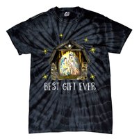 Best Ever Christmas Cool Jesus Nativity Scene Christian Tie-Dye T-Shirt