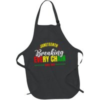 Break Every Chain Juneteenth Proud Black History  Pride Apron