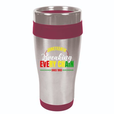 Break Every Chain Juneteenth Proud Black History  Pride 16oz Travel Tumbler