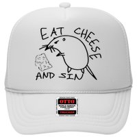Buy Eat Cheese And Sin Funny Rat Hat