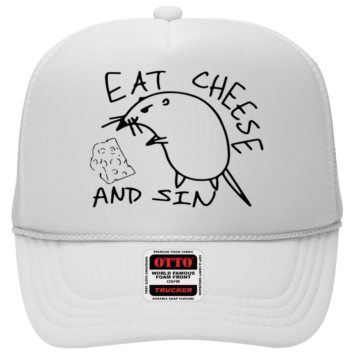 Buy Eat Cheese And Sin Funny Rat Hat