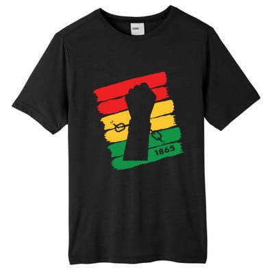 Break Every Chains Junenth Celebrate Freedom Day Gift Tall Fusion ChromaSoft Performance T-Shirt