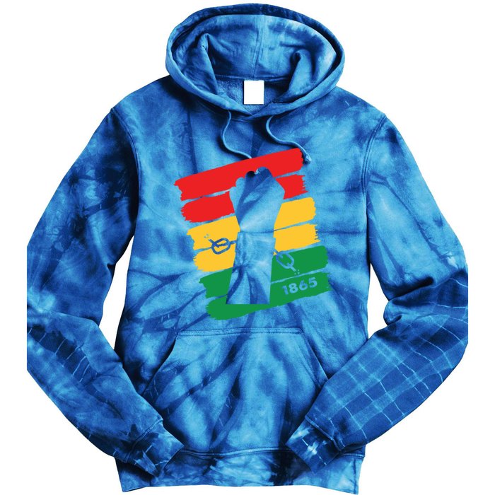 Break Every Chains Junenth Celebrate Freedom Day Gift Tie Dye Hoodie