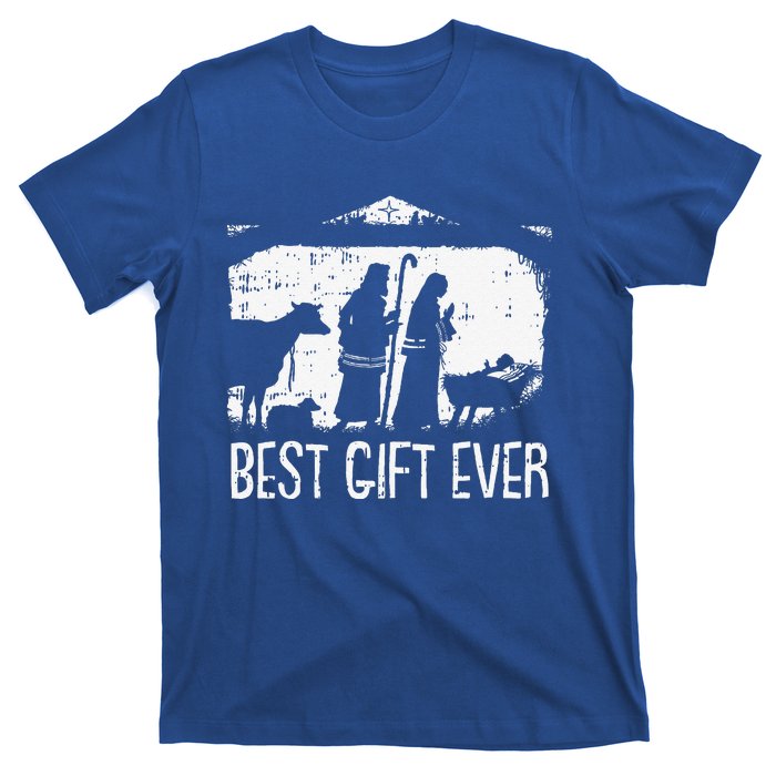 Best Ever Christmas Cool Jesus Nativity Scene Christian T-Shirt