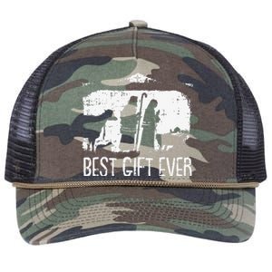 Best Ever Christmas Cool Jesus Nativity Scene Christian Retro Rope Trucker Hat Cap