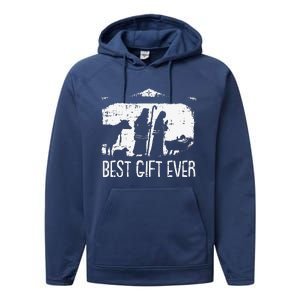 Best Ever Christmas Cool Jesus Nativity Scene Christian Performance Fleece Hoodie