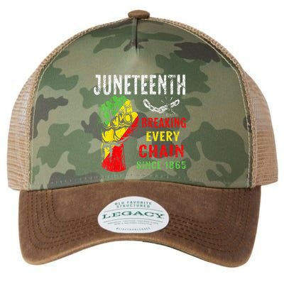 Breaking Every Chain Since 1865 Juneteenth Freedom Legacy Tie Dye Trucker Hat