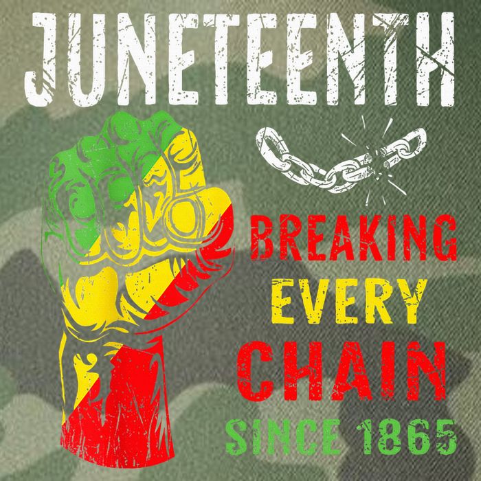 Breaking Every Chain Since 1865 Juneteenth Freedom Legacy Tie Dye Trucker Hat