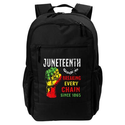 Breaking Every Chain Since 1865 Juneteenth Freedom Backpack