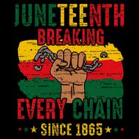 Breaking Every Chain Since 1865 Juneteenth Freedom City Backpack