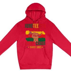 Breaking Every Chain Since 1865 Juneteenth Freedom Premium Pullover Hoodie