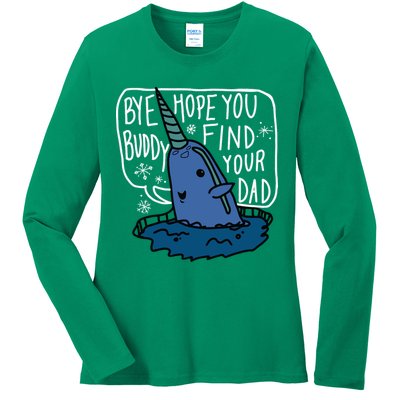 Buddy Elf Christmas Christmas Movie Ladies Long Sleeve Shirt