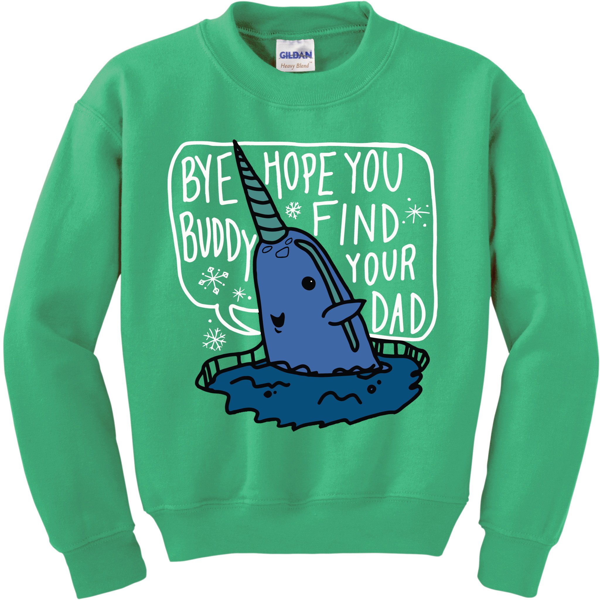 Buddy Elf Christmas Christmas Movie Kids Sweatshirt
