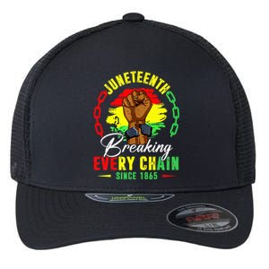 Breaking Every Chain Since 1865 Juneteenth Freedom Flexfit Unipanel Trucker Cap