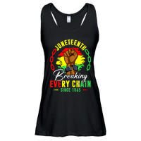 Breaking Every Chain Since 1865 Juneteenth Freedom Ladies Essential Flowy Tank