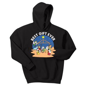 Best Ever Christmas Jesus Nativity Scene Christian Xmas Kids Hoodie