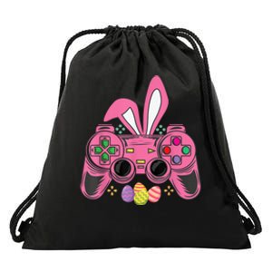 Bunny Eggs Costume Easter Day Gaming Video Game Drawstring Bag