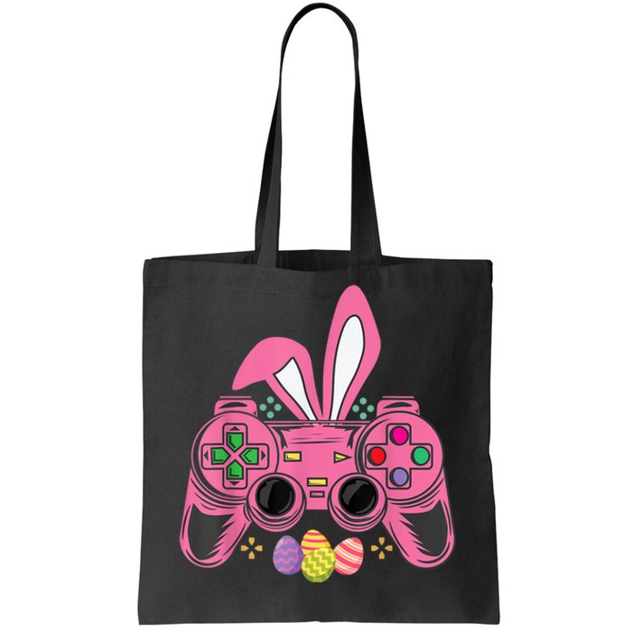 Bunny Eggs Costume Easter Day Gaming Video Game Tote Bag