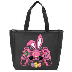 Bunny Eggs Costume Easter Day Gaming Video Game Zip Tote Bag