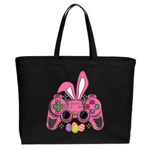 Bunny Eggs Costume Easter Day Gaming Video Game Cotton Canvas Jumbo Tote