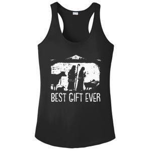 Best Ever Christmas Cool Jesus Nativity Scene Christian Ladies PosiCharge Competitor Racerback Tank