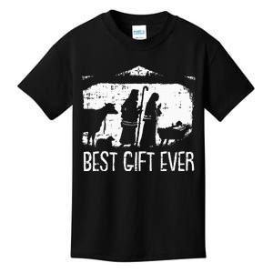 Best Ever Christmas Cool Jesus Nativity Scene Christian Kids T-Shirt