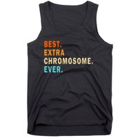 Best Extra Chromosome Ever Down Syndrome Awareness Vintage Tank Top