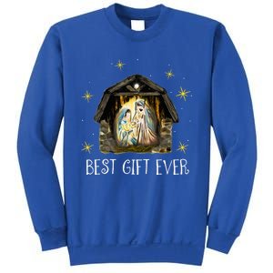 Best Ever Christmas Cool Jesus Nativity Scene Christian  Sweatshirt