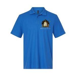 Best Ever Christmas Cool Jesus Nativity Scene Christian  Softstyle Adult Sport Polo