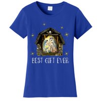 Best Ever Christmas Cool Jesus Nativity Scene Christian  Women's T-Shirt