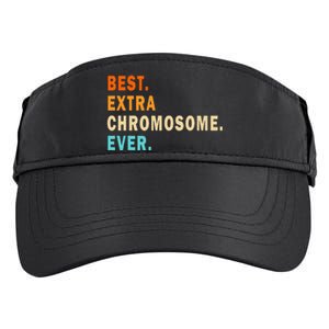 Best Extra Chromosome Ever Down Syndrome Awareness Adult Drive Performance Visor