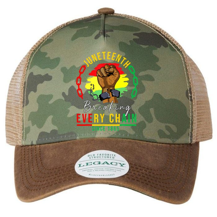 Breaking Every Chain Since 1865 Juneteenth Freedom Legacy Tie Dye Trucker Hat