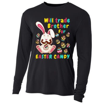 Bunny Easter Candy Will Trade Brother For Easter Candy Cooling Performance Long Sleeve Crew