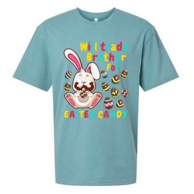 Bunny Easter Candy Will Trade Brother For Easter Candy Sueded Cloud Jersey T-Shirt