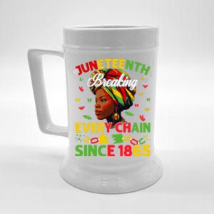 Breaking Every Chain Since 1865 Junenth Freedom Gift Beer Stein