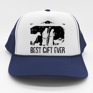 Best Ever Christmas Cool Jesus Nativity Scene Christian Trucker Hat