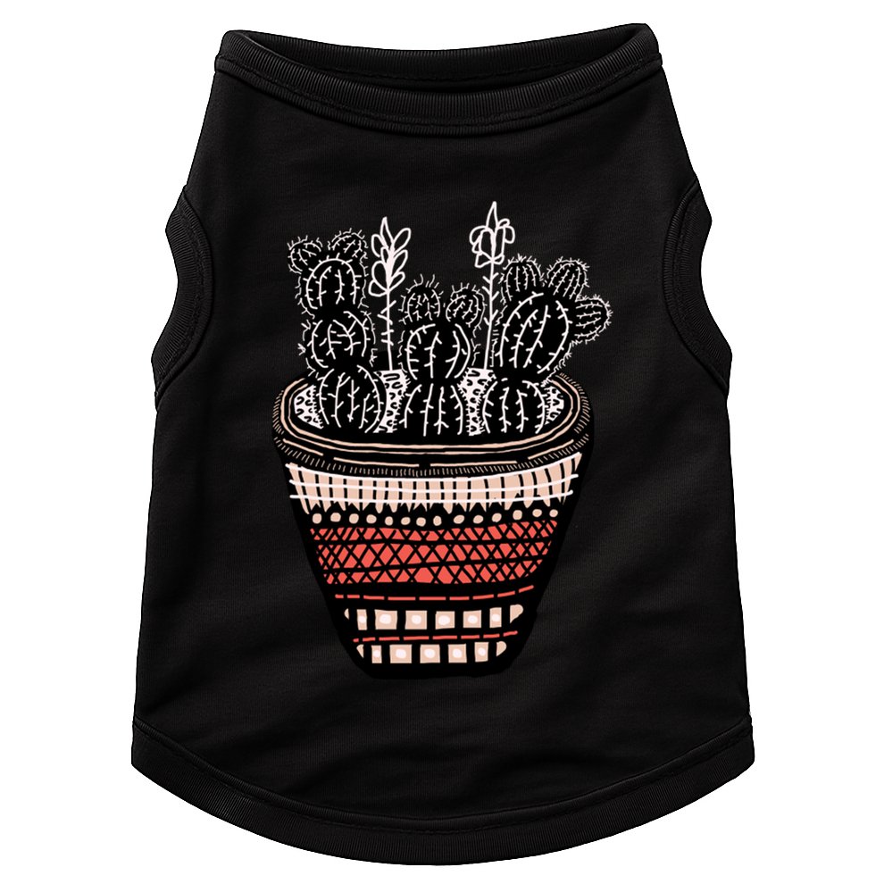 Bunny Ear Cacti Art Doggie Tank