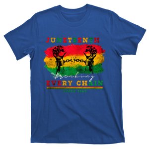 Breaking Every Chain Since 1865 Women Juneteenth Freedom T-Shirt