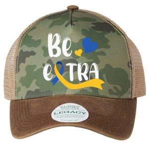 Be Extra Cute T21 World Down Syndrome Legacy Tie Dye Trucker Hat