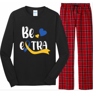 Be Extra Cute T21 World Down Syndrome Long Sleeve Pajama Set