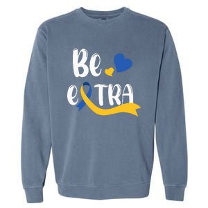 Be Extra Cute T21 World Down Syndrome Garment-Dyed Sweatshirt