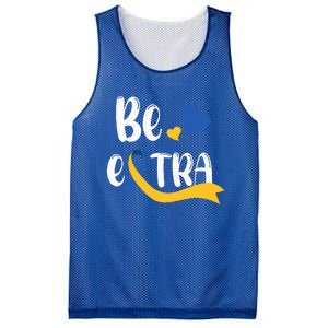 Be Extra Cute T21 World Down Syndrome Mesh Reversible Basketball Jersey Tank