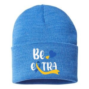 Be Extra Cute T21 World Down Syndrome Sustainable Knit Beanie