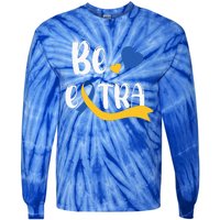 Be Extra Cute T21 World Down Syndrome Tie-Dye Long Sleeve Shirt